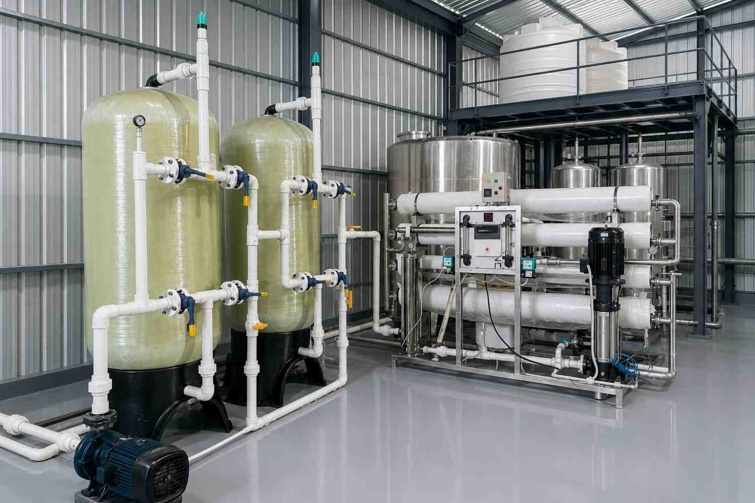 Water Treatment Plant - Industrial Water Purification